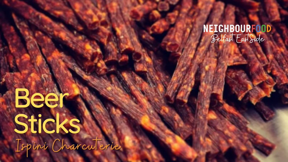 NeighbourFood Belfast (@neighbourfoodbf) on Twitter photo You're sitting down with a beer after a long hard day, you want something to snack on...not crisps...what about BEER STICKS!!!
Available from <a href="/ispini_cured/">Ispini Charcuterie</a> for click and collect from Neighbourfood Belfast Eastside. You're sitting down with a beer after a long hard day, you want something to snack on...not crisps...what about BEER STICKS!!!
Available from <a href="/ispini_cured/">Ispini Charcuterie</a> for click and collect from Neighbourfood Belfast Eastside.