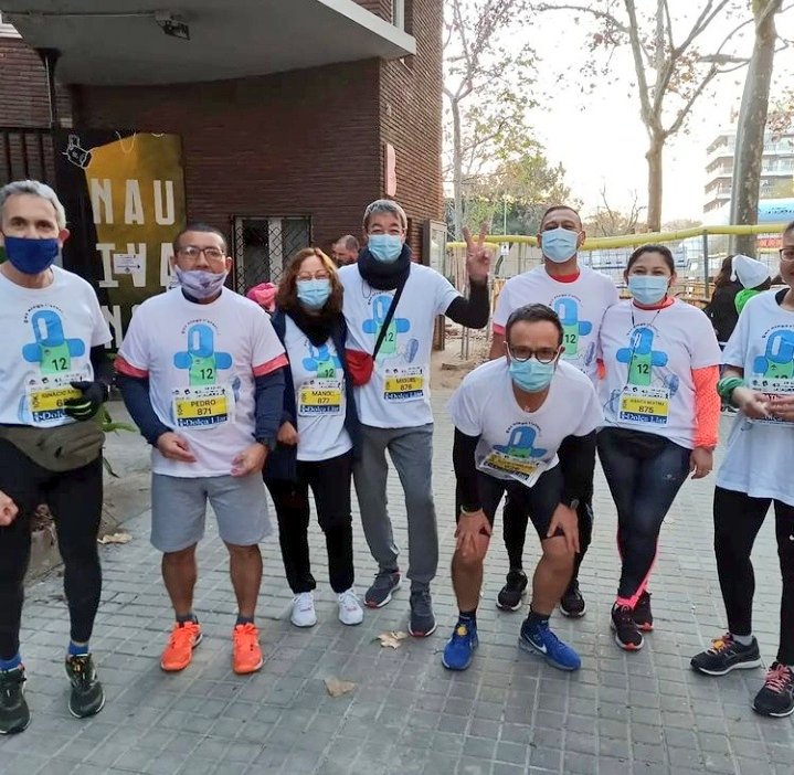 El nostre equip a la 47a cursa de #LaSagrera, la més antiga de #BCN