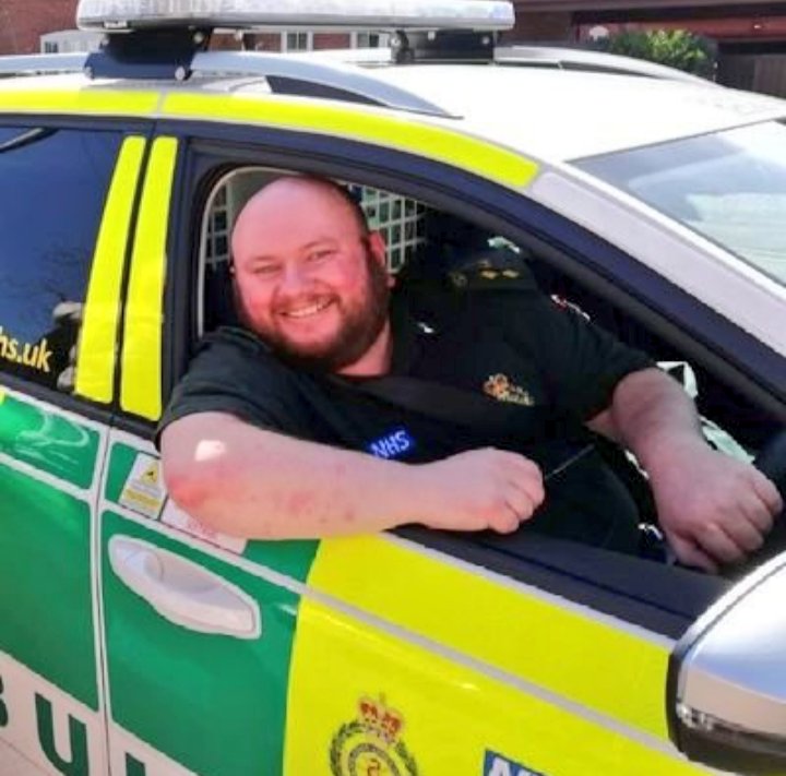 ChadbourneCup's tweet photo. Tomorrow will mark a year since we lost Chad. At 11:00 tomorrow we will stop (if not dealing with a 999 call) and remember him wherever we are.
#NHSheroes #WearAMask #COVID19 @NFFC @EMASNHSTrust https://t.co/GgdY7xPI0n