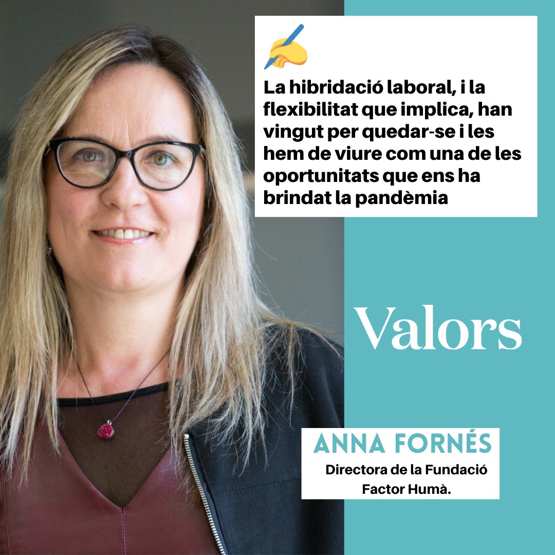 revistavalors's tweet photo. 🤔Aquest #desembre reflexionem sobre la tornada a la #presencialitat. Cal dessacralitzar la #virtualitat?

👉Amb dos entrevistats i dos articulistes de luxe: Rafael Caparruo, @AnnaFornes, Francesc Garcia Cuyàs i Agustina Lacarte.

📲Seguiu-nos a Instagram: https://t.co/aebOPuGLT3 https://t.co/sYtRNhfY48