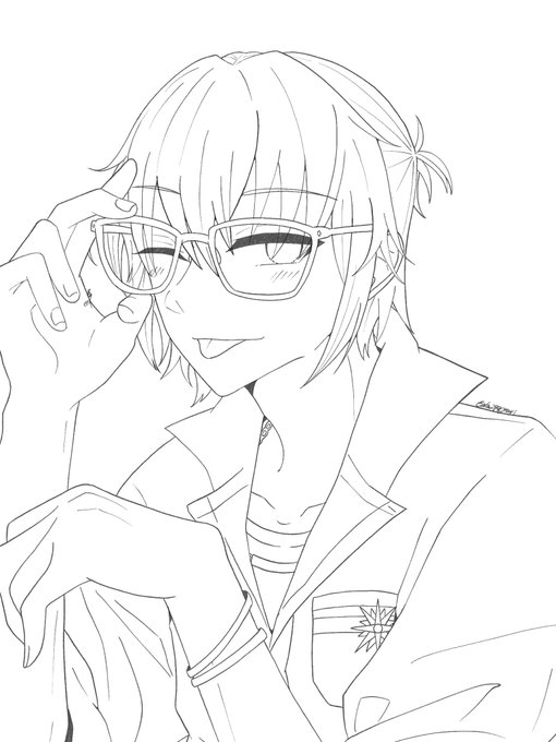 #線画を晒すと誰かが色を塗ってくれるかもしれない 

最近のやつ置いておきます～
塗りたい方いたら名前消さなければご自由にどうぞ!(いない) 