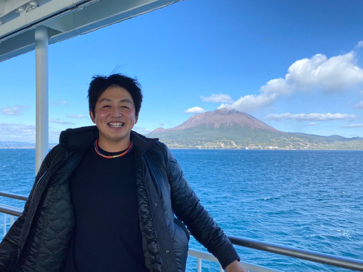 kck_16tm's tweet photo. 鹿児島のシンボルである桜島⛰

「風がとても強かった〜🌬」

自然の素晴らしさ🌊 https://t.co/VrypOkCJka