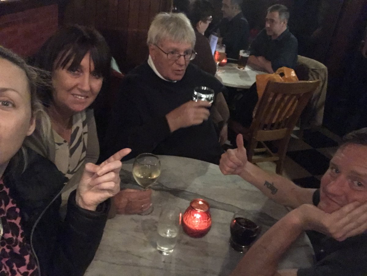 DaveLeReece's tweet photo. @SundayBrunchC4
Our #SuperNanMum needs the award. She is the most amazing woman, Mum &amp; Nana. Cancer has called and she's still powering through. Here's me, the Old Man and my Sister, she is #TopNan https://t.co/CGIn66KO52