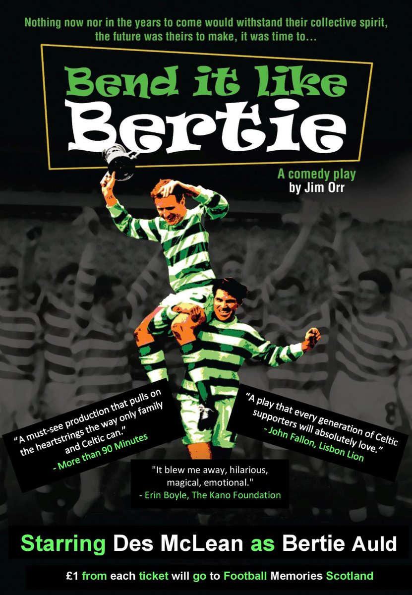 BEND IT LIKE BERTIE is back and touring May/June 2022, kicking off at Webster’s webstersglasgow.com/whats-on/event…

Full tour details to follow.

<a href="/TheShamrock1888/">T H E ~ S H A M R O C K ☘️</a> <a href="/Celticnewsnow/">Celtic news now</a> <a href="/plyons45/">Paul B Lyons.</a> <a href="/CelticResearch/">Celtic Research</a> <a href="/desmclean/">des mclean</a> @PaulTheTim <a href="/FpaCeltic/">Celtic FPA</a>
