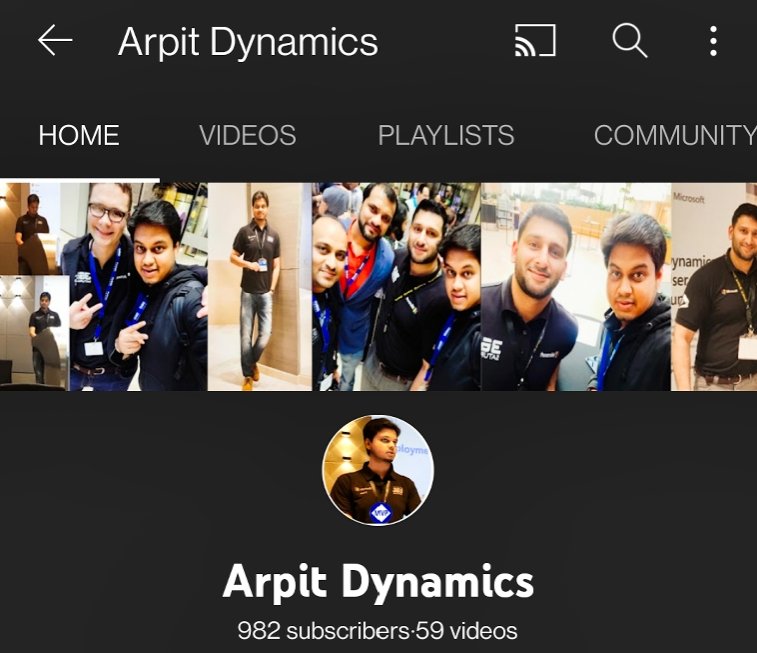 arpitsdynamic's tweet image. Targeted to reach #1000YouTubeSubscribers by this year end.

18 more left...🤞😀

Please 🔔Subscribe🔔, if you haven't done yet and help me reaching this milestone 🎯. 

#ArpitDynamics 👇 lnkd.in/eze32dq 👆
