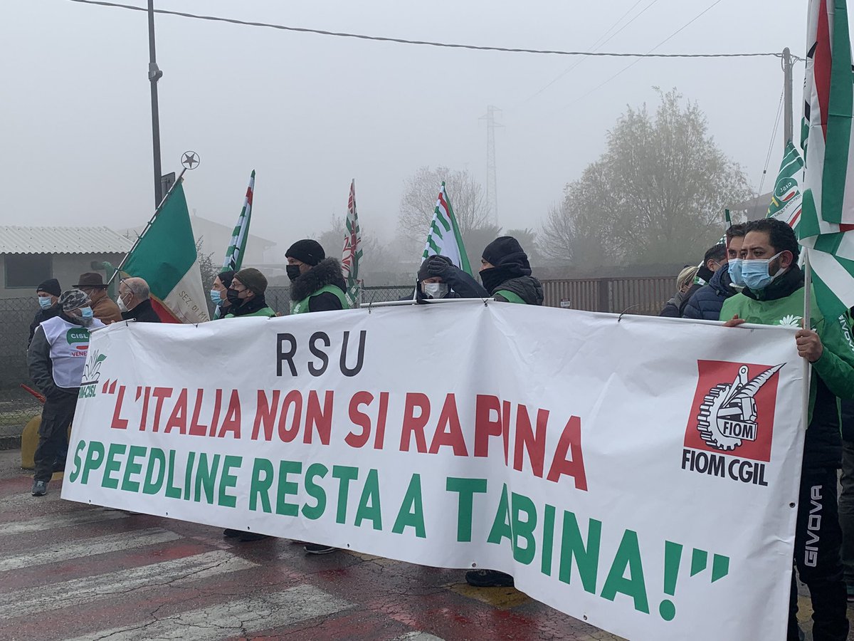 fim_veneto's tweet photo. #speedline #resta #a #tabina #PANARELLA “pieno sostegno di tutta la #Fim del #veneto ai lavoratori, partecipiamo compatti assieme alla società civile per la salvaguardia del lavoro e del territorio” https://t.co/OvKQlltZYt
