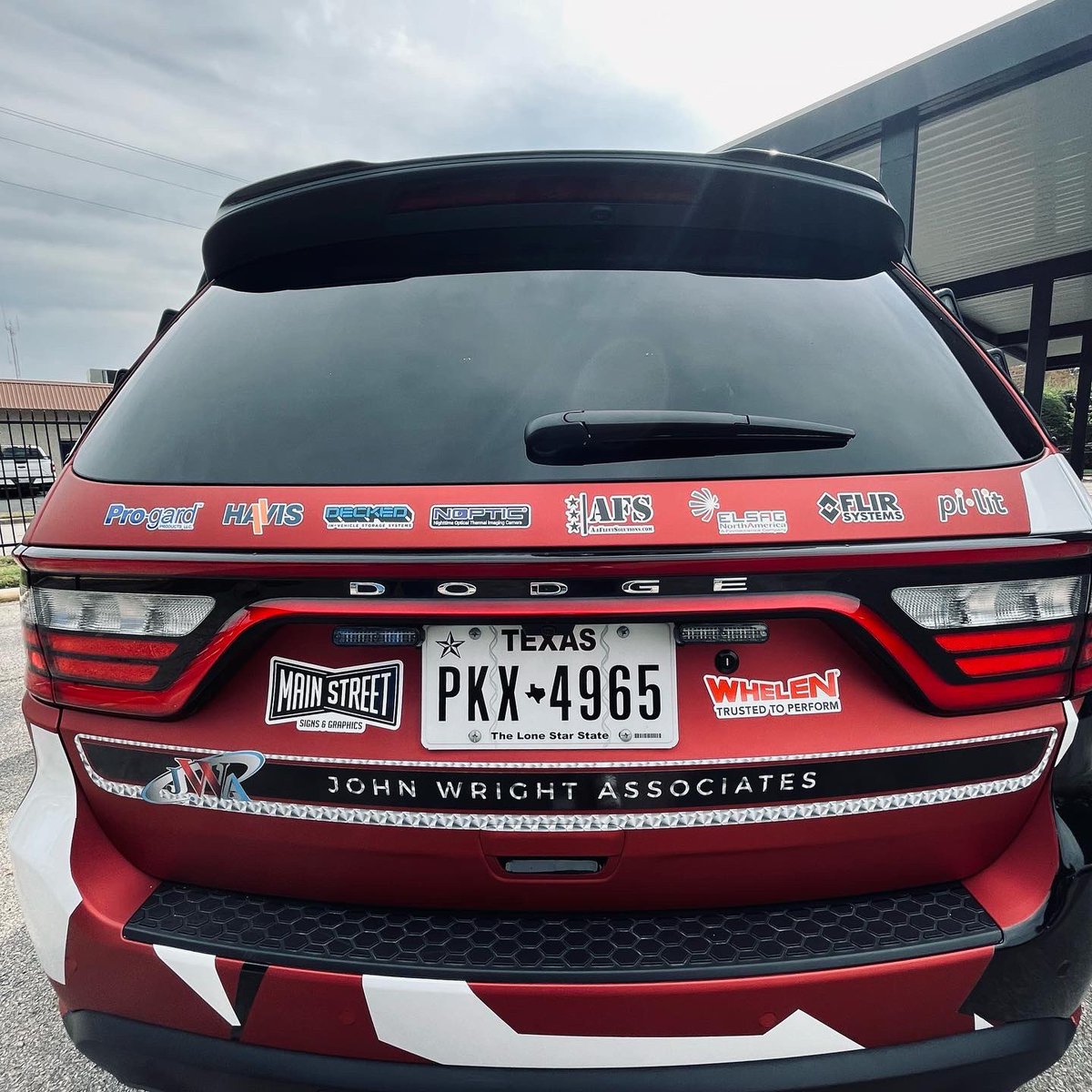 JWA_1111's tweet image. RED DEMO 🚨 #service #product #demovehicle #JWA #wiring #led #red #emergencyvehicle #whelen #havis #progard #elsag