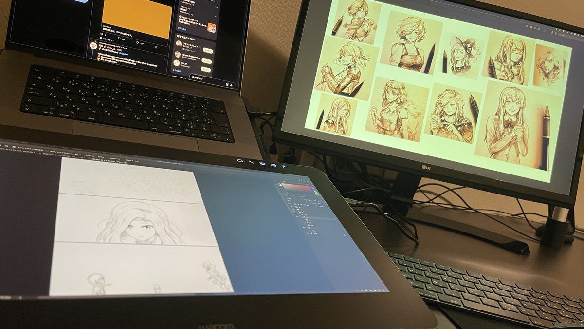 VentureAnime's tweet photo. our hair references when drawing have always been 
@clivenzu's, among others :)
your drawings are lovely! ❤️ https://t.co/8dAOTUPAHH