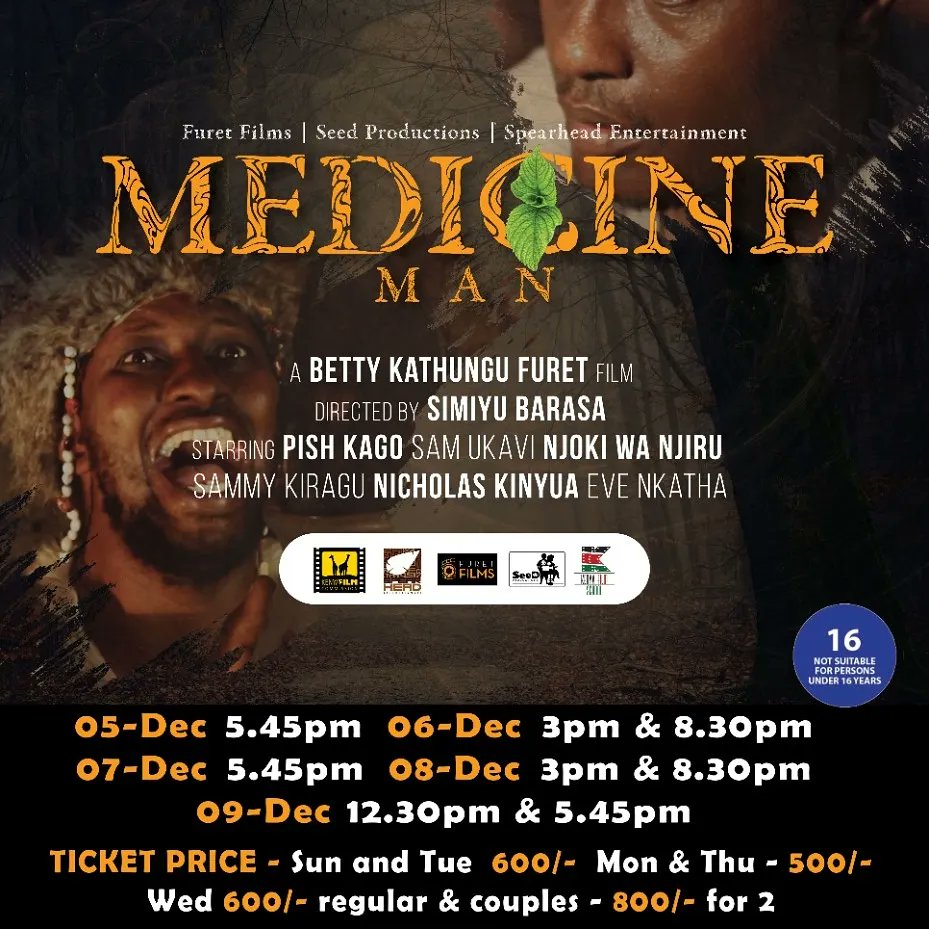 FilmMedicine's tweet photo. Thank you Nairobi for the love at the premiere.
Here is a schedule of the screenings around town.
More towns loading... including EMBU TOWN.!!
#MedicineManFilm https://t.co/JmzIHRZ98r