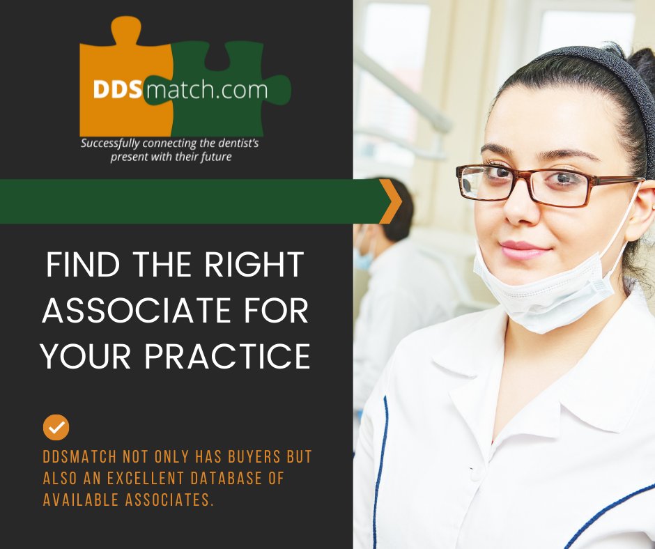 ddsmatchChicago's tweet photo. Find the right associate for your practice.  Contact me today for a complimentary, confidential conversation.   855-546-0044
#ddsmatch #dentalpractice #dentalassociate #chicago #illinois https://t.co/KZpC3IEMdX