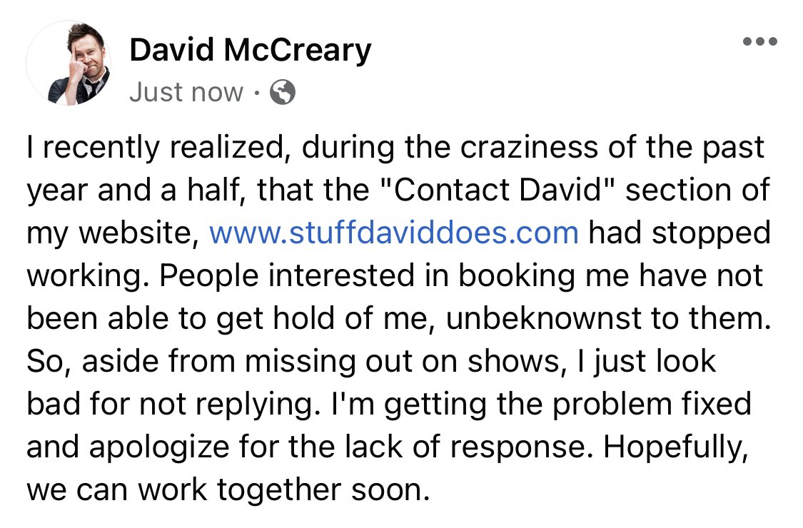 David McCreary (@davidmccreary) on Twitter photo 