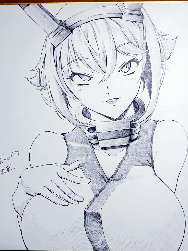 せっかくなので陸奥色紙完成まで 