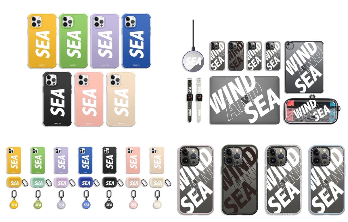 WIND AND SEA x CASETiFY 最新コラボが2024年 4/19 発売 (ウィン