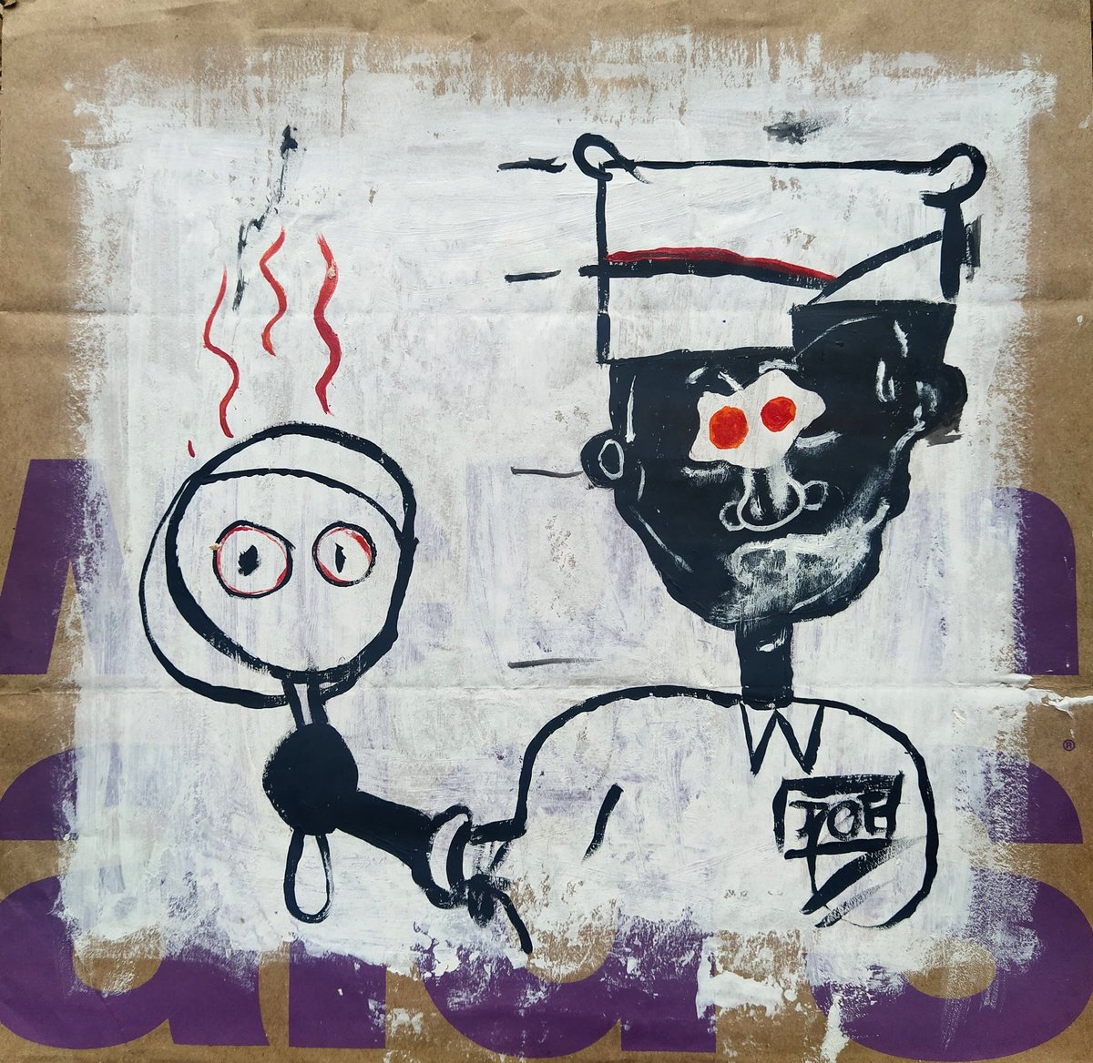 sameoldsheep's tweet photo. #art on #Mcdonalds https://t.co/YdDfp9c59y