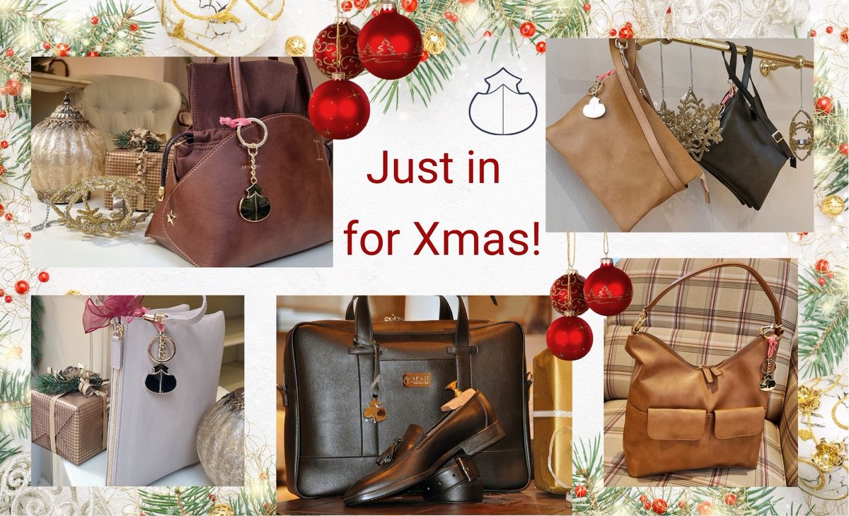 NOAHSchuhe's tweet photo. Just in time for Christmas the new exclusive NOAH bags arrived. Chic &amp; stylish, with many interesting details, practical and timeless. https://t.co/urskmak33n https://t.co/SqIixkZS5R