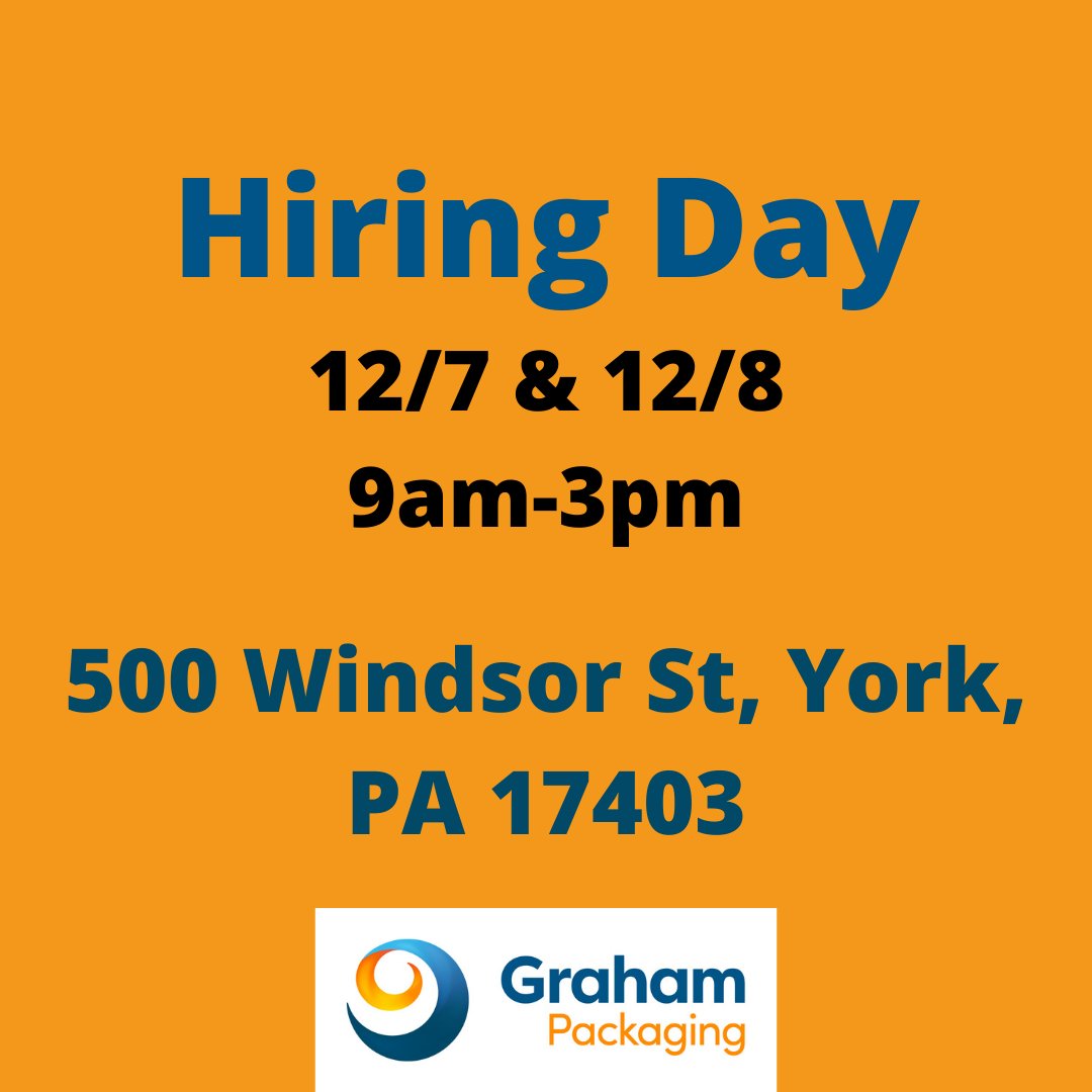 Careers at Graham Packaging (careersatgraham) Twitter