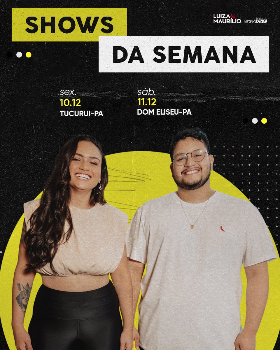 O final de semana promete muita animação pra vocês! Quem vai curtir com a gente? 😉
