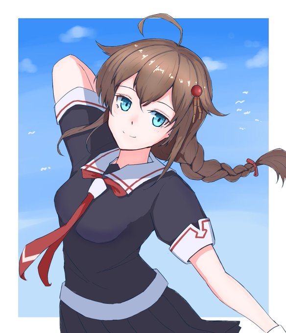 雨上がりに君と
#艦これ #時雨 
