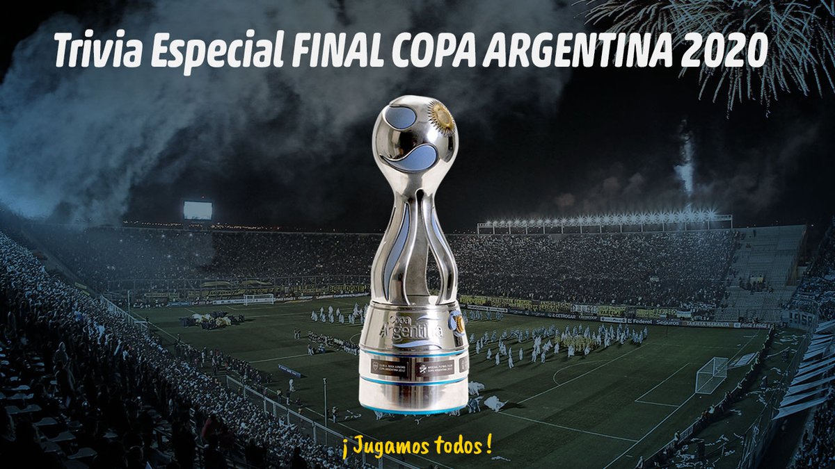 fansdelacopa's tweet photo. ¡Atención con esta propuesta! 🤙🥳

Te dejamos en la TRIVIA 8️⃣0️⃣ preguntas sobre todas las Finales de la #CopaArgentina 🏆🇦🇷

¡Sumás 1️⃣0️⃣ puntos por cada respuesta correcta y duplicás si respondés las 5️⃣ bien!

Participá acá ✅👇

https://t.co/GFTNKbakSm https://t.co/SQuSgNvafN