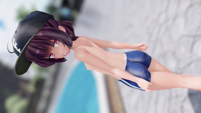 男水着チャレンジするのだ 