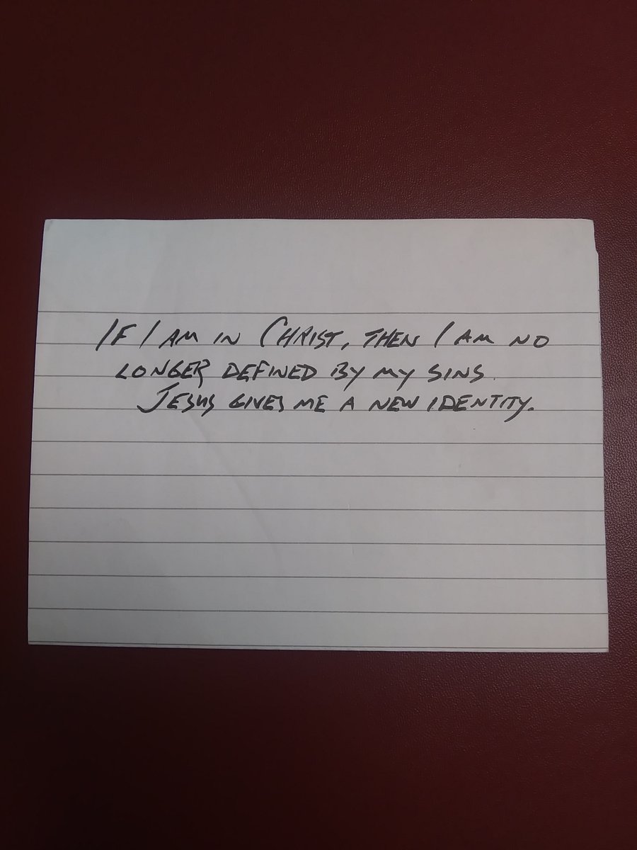 fbczachary's tweet photo. Found this on the floor in one of our rooms - talk about an encouraging word for this morning, right? #growFBCZ https://t.co/0bypgCnqP9