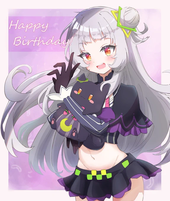 シオンちゃん誕生日おめでと〜!!🌙㊗️
#シオンの書物 