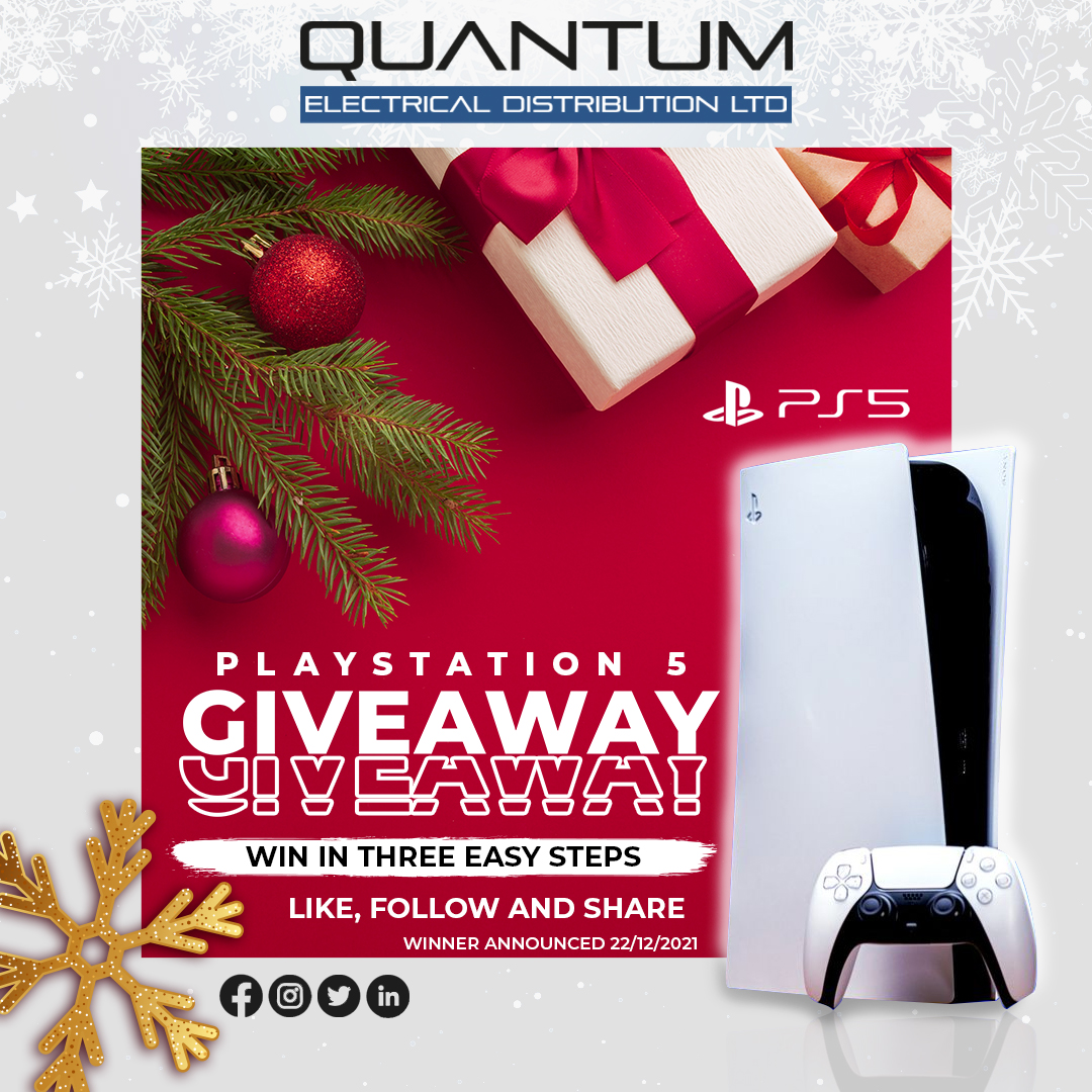 QuantumElec1's tweet photo. 🎄Christmas Giveaway🎄

With Christmas just around the corner we're giving you the chance to win a PS5!

To enter follow these three easy steps:

1. Like this post
2. Follow our account
3. Share this post

🎁Good luck!🎁

#christmasgift #giveaway #christmasgiveaway #christmas https://t.co/7F5wjx7MoB