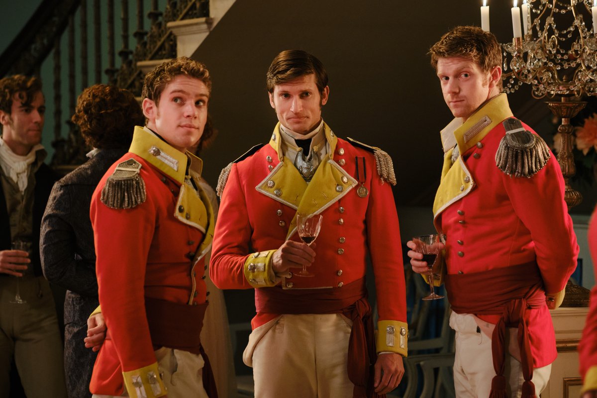 Sanditon's tweet photo. Here’s an exclusive look at Sanditon’s new arrivals for series two including Tom Weston-Jones, Ben Lloyd-Hughes, Frank Blake, Maxim Ays and Alexander Vlahos!
#Sanditon @Maxim_Ays and @vlavla @RedPlanetTV @masterpiecepbs @BritBox_UK @ITV https://t.co/06R4BI3ixU