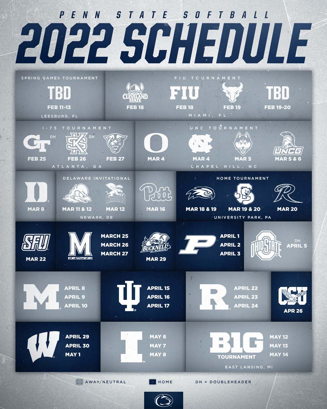 Penn State Fall 2022 Schedule Penn State Softball On Twitter: "𝓘𝓽'𝓼 𝓱𝓮𝓻𝓮 👀 So Excited To Announce  Our 2022 Schedule! 🔗: Https://T.co/Jvpg6Qnn2Y #Weare  Https://T.co/O7Id9Gmhwr" / Twitter