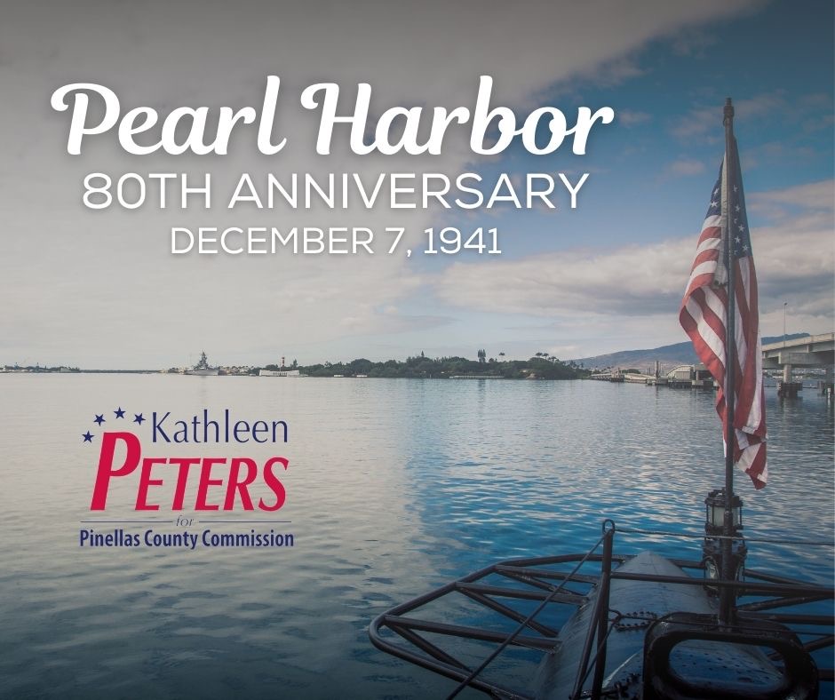 It’s been 80 years since our nation was attacked at Pearl Harbor—“a date which will live in infamy.” Today, we look back and remember this tragedy and honor those who lost their lives. #PearlHarborRemembranceDay