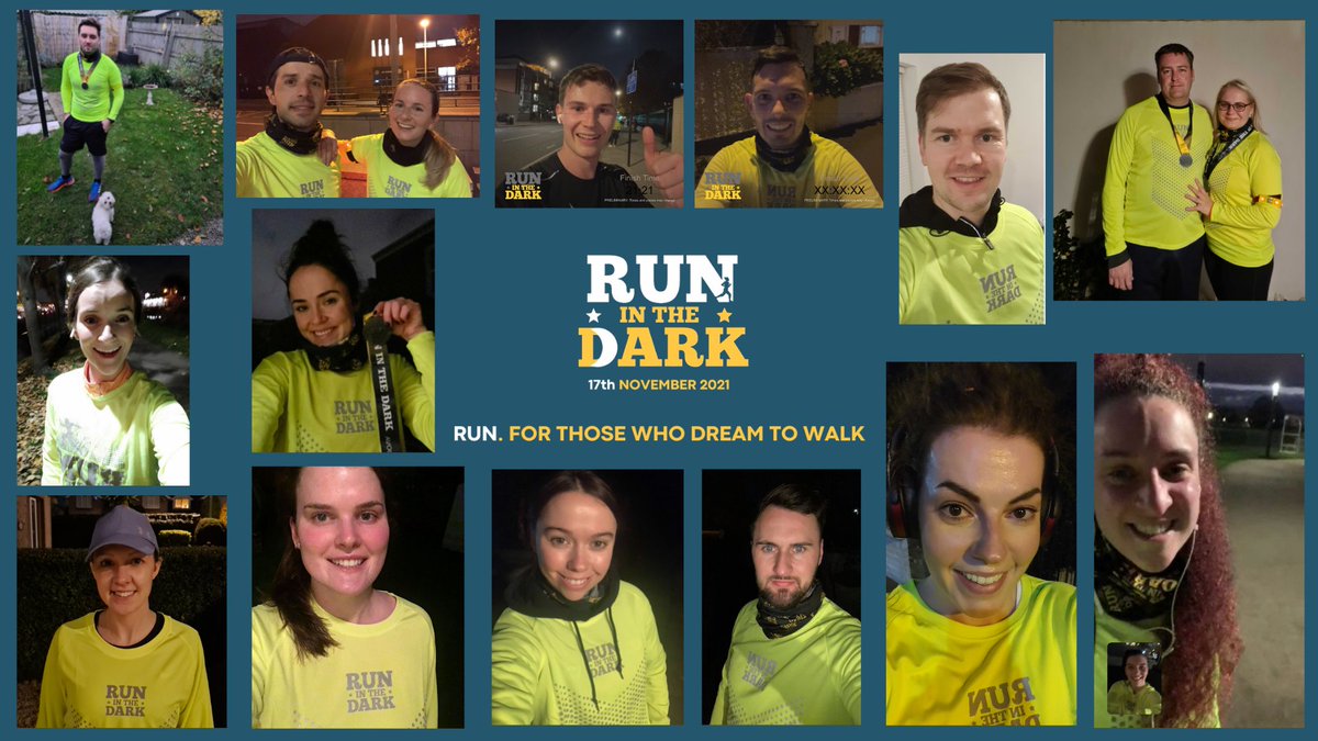 paulcarolan2911's tweet photo. Some of our employees across Ireland and the UK participated in this years Run In The Dark 5k run in aid of Mark Pollock Trust, a charity that helps to fundraise for Collaborative Cures to help cure paralysis in our lifetime. #logmeinlife #RunInTheDark #missionpossible https://t.co/wY56Qtv4n9
