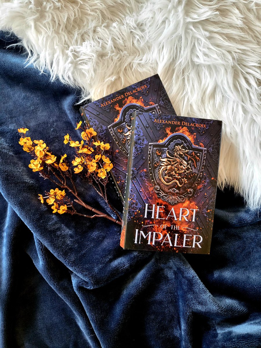 Happy book birthday to HEART OF THE IMPALER and <a href="/alxdlcroix/">Alexander Delacroix</a>! Ready for Dracula vibes? We’re going to huddle up under these soft blankets and read all day.