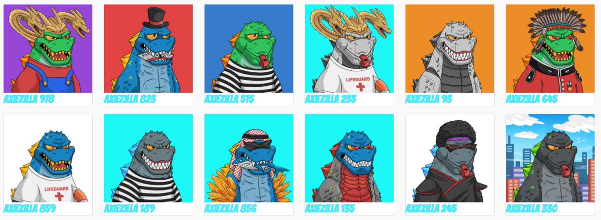 🦖 AxieZilla 🦖 tweet media