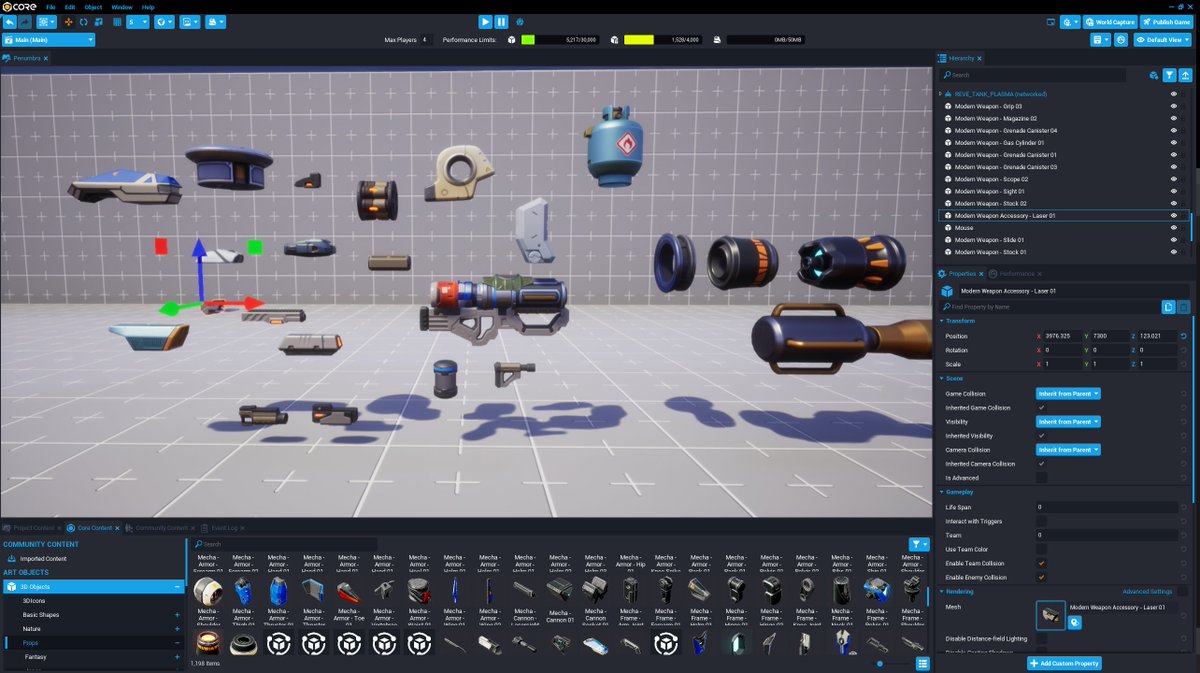 _reve_studio's tweet photo. 📸 For #screenshotsaturday @_reve_studio 3D artist shares with you his personal recipe👌🏽 to make 'art'🎨 on @CoreGames 🎮
👀 Check out the first three steps : gather, order, assemble 💪🏼🤩#madewithcore https://t.co/uWydtdgiYG