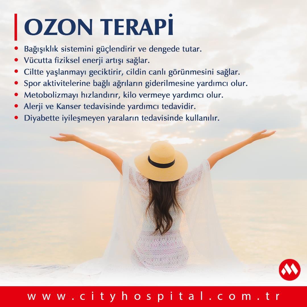 Ozon Terapiyle Yenilenin! . 🌐 cityhospital.com.tr . ☎ 0324 358 32 32 . . . #ozontedavisi #ozonterapi #ozon #cityhospital #cityhospitalmersin #mersin #mezitli