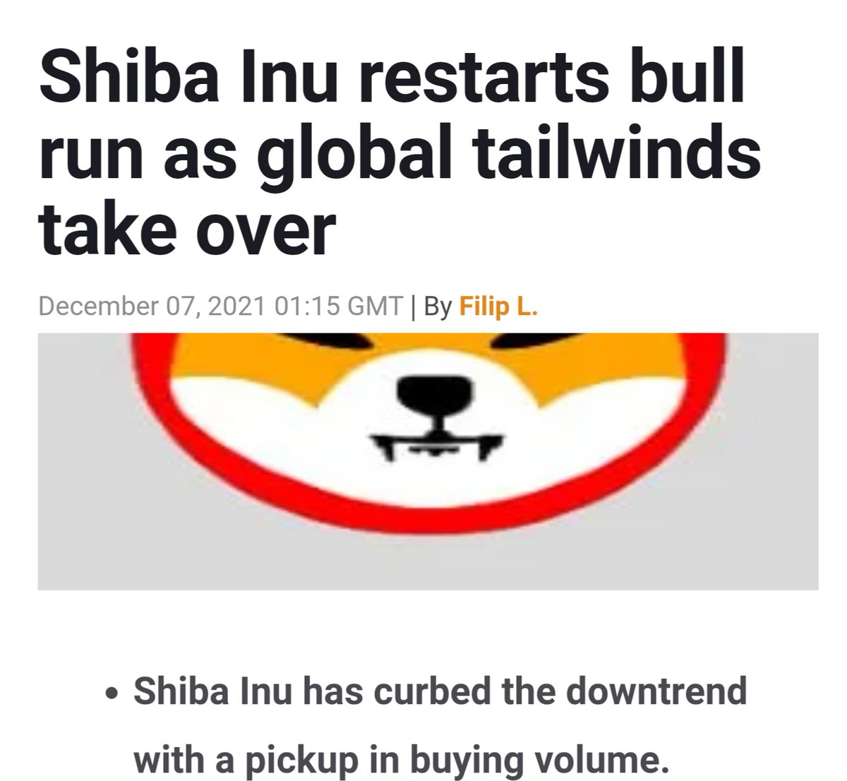 shib_2mars's tweet photo. #SHIBARMY #shiba #shibacoin #cryptotrading #cryptocurrency https://t.co/FKExLVuJTt