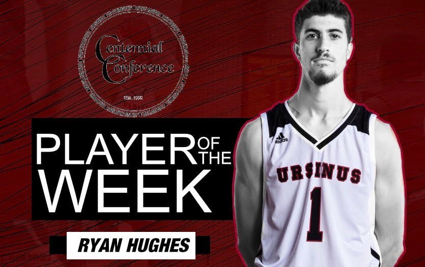 Congratulations to our guy, Ryan Hughes, for earning <a href="/CentennialConf/">CentennialConference</a> Player of the Week honors! 

#upthebears | #d3hoops