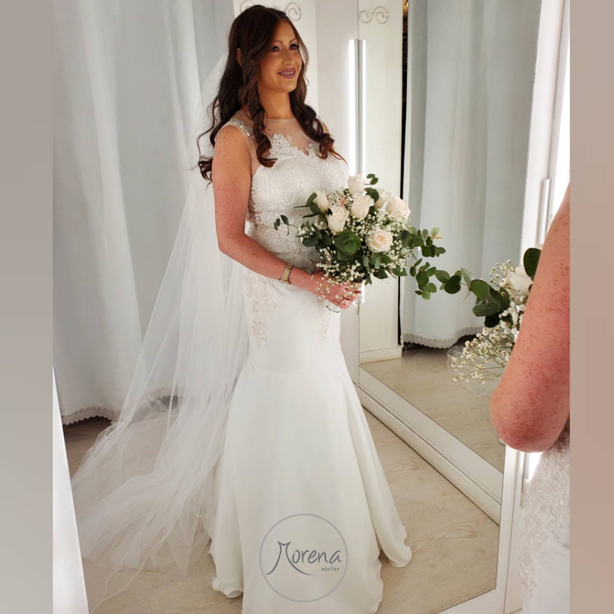 MorenaAtelier's tweet photo. Yesica a solo minutos del altar  💕 
.
.
.
.
.
.
.
.
Make up @realbeauty-byvicky
#morenaatelier #vestidodenovia #vestido #alquilerdevestidos #dress #bridal #novias #peinado #makeup #tocado  #casamento #prom #fashion #wedding #fiesta #madrina #boda https://t.co/qr3loYw8fQ