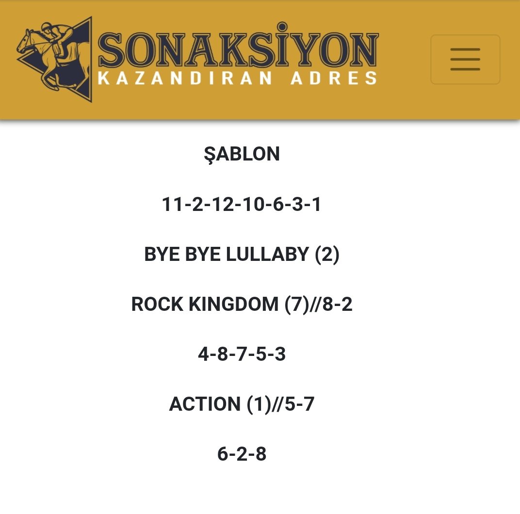 ARİN GÜLÜ sonucu ile oyunumuz isabet sağlamıştır. Değerlendiren tüm dostlarımızı kutlarım.

sonaksiyon.com