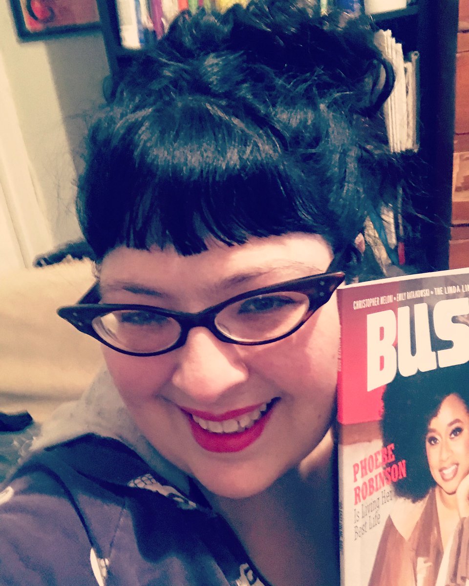 emilyrems's tweet photo. Today is the day! My new #winter2022 issue of @bust_magazine just arrived with kickass comedy queen @dopequeenpheebs on the cover interviewed by the amazing @jamiaawilson ! For personal reasons this may be the most meaningful issue of #bustmagazine that Iβve ever held in my hands https://t.co/Hle4XeCYbs
