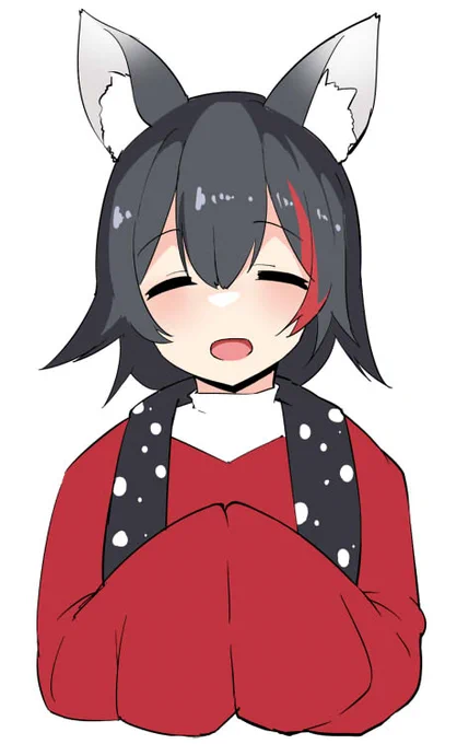 みおしゃのサムネ、半纏着てるように見えたので 