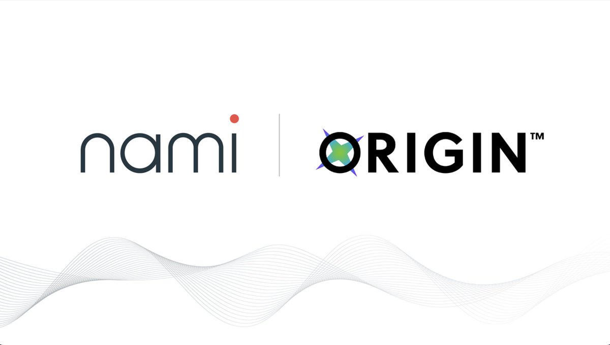namiplatform's tweet photo. Partnership announcement with Wi-Fi sensing leader 
@OriginWireless. More details at #CES2022.
“Together, we can unlock new possibilities that were yet unexplored and take #sensing to new heights.” - Jean-Eudes Leroy, nami CEO.

Read full press release: https://t.co/KpR1CBK4yu https://t.co/pIs6GPUSe0