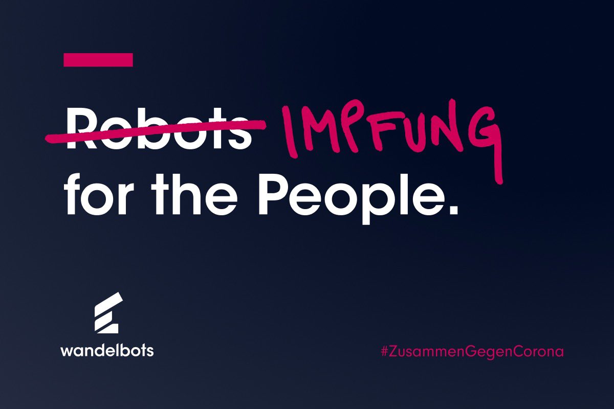 A small shot 💉can make a big difference. 
We believe that getting #vaccinated is one of the most important steps in putting an end to this pandemic. And it’s up to all of us to make it happen. Protecting yourself means protecting those around you too.
#ZusammenGegenCorona