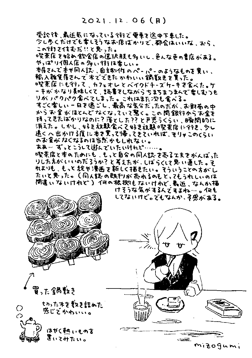 12/6の絵日記 