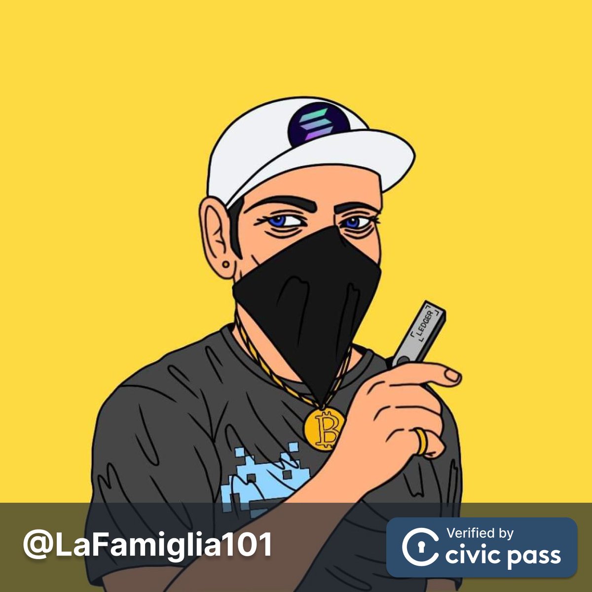 LaFamiglia101's tweet photo. Public mint opens tomorrow @ 9pm UTC..

Fully Doxxed Team ✅️
Sick Art ✅️
Huge Utility ✅️
Rabid Community ✅️
Low Entry Price 0.25 Sol ✅️

How many boxes do we need to tick??

https://t.co/4G5lyEaKC1

#fuggedaboutit https://t.co/l3fmWJoHox