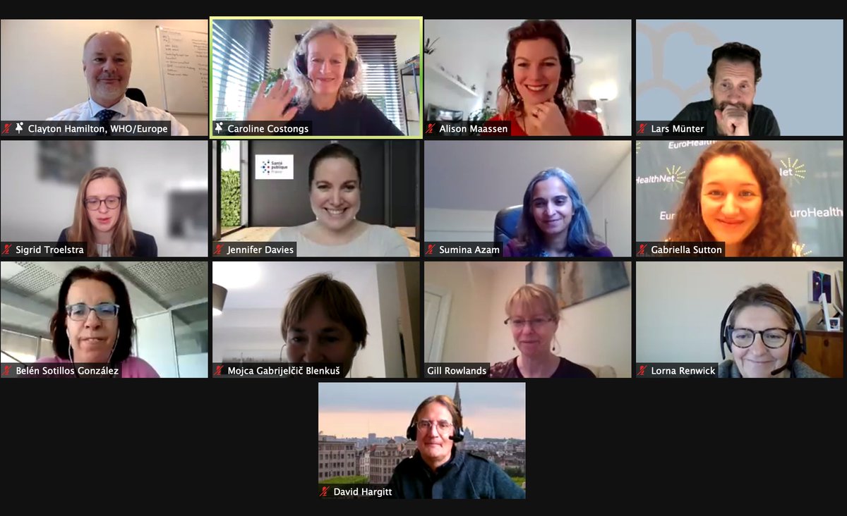 Thank you to all speakers at our annual seminar discussing #digitalhealthliteracy today. 

Find presentations on Person-centred digital ecosystems, Digital skills, health literacy &amp; inclusion, &amp; Modern media &amp; marketing in digital health literacy here. 

eurohealthnet.eu/publication/di…