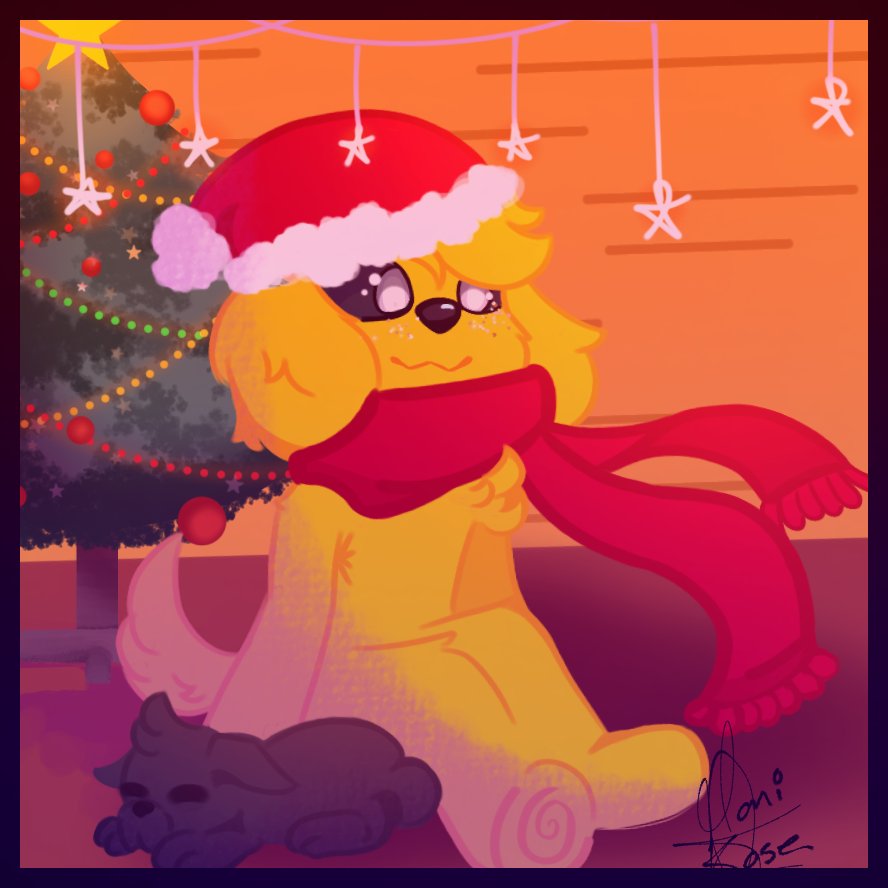 SerraHaniel's tweet photo. @MikecrackYT ✨✨ #CoMPaSChristmas2021 #CoMPaS  
¡Feliz Navidad!, quería subirlo por aquí porque me gustó mucho. 🍡✨ https://t.co/Z27RsQcp9d