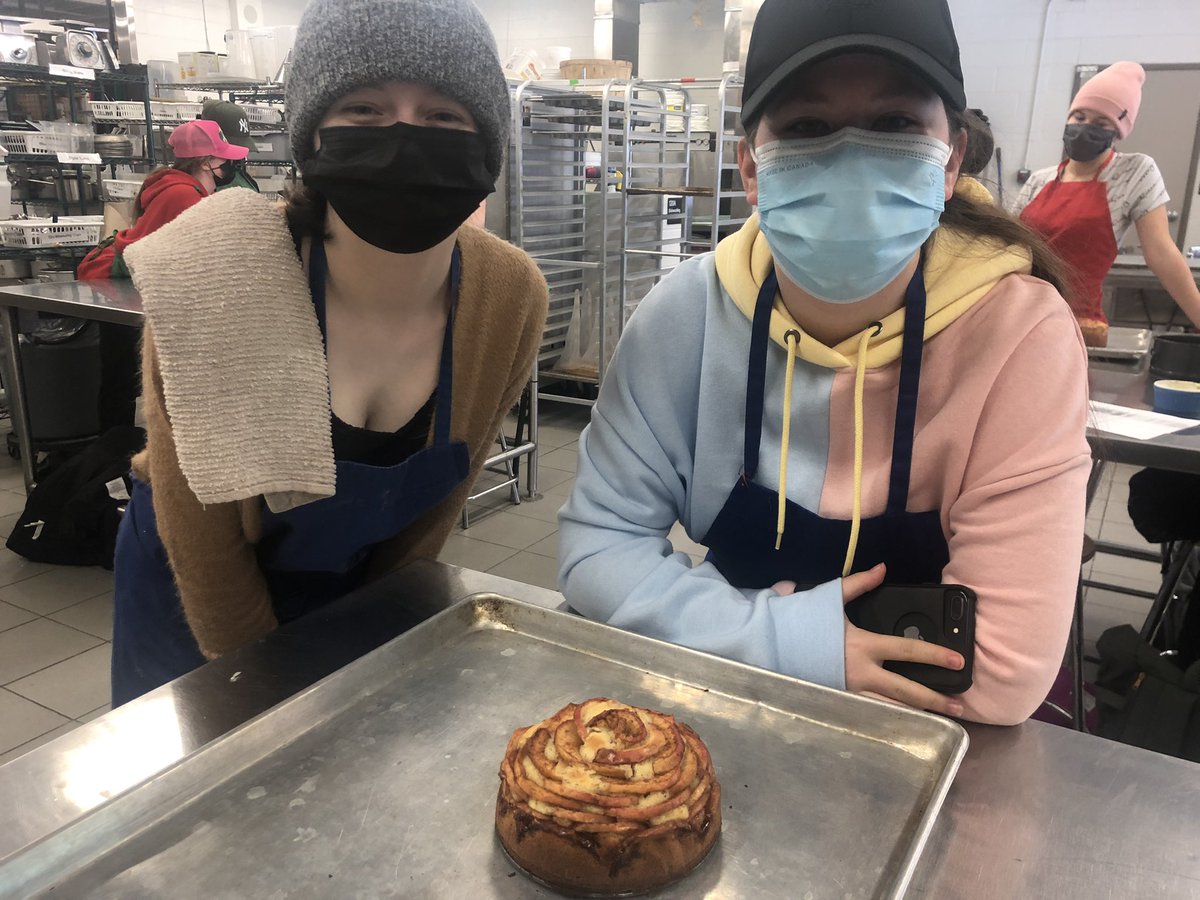 ISSHospitality's tweet photo. Apple Rose Cakes today! https://t.co/FR3Ho9VIl8