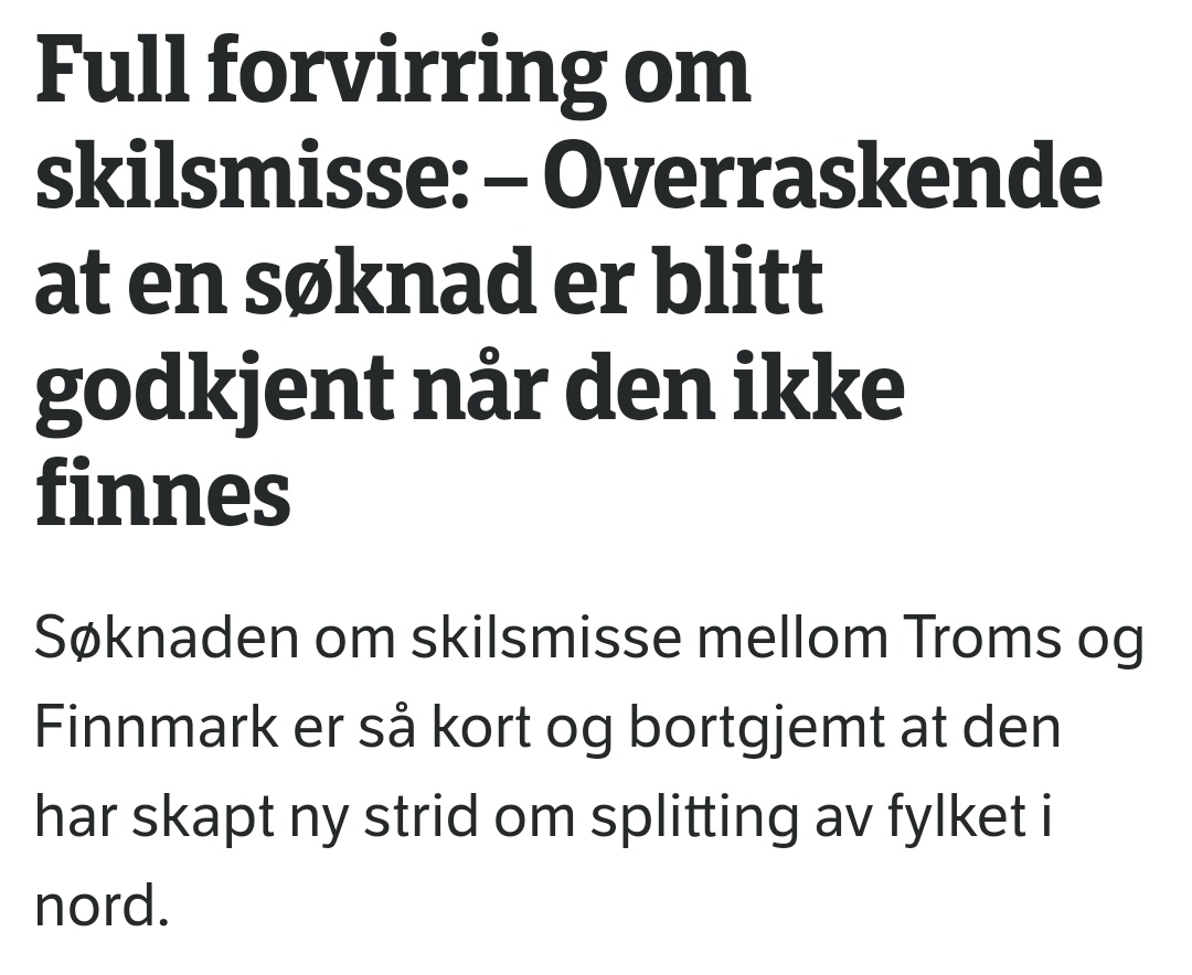 God nok grunn til skilsmisse