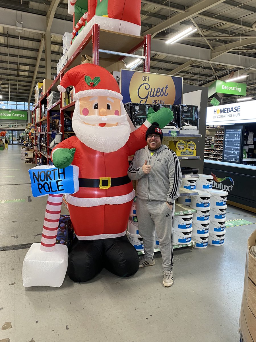 Big Santa for out the front of the house!